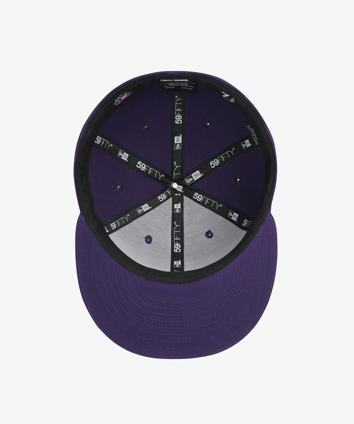 뉴에라(NEW ERA) MLB LA 다저스 베이직 피티드캡 퍼플 15131699