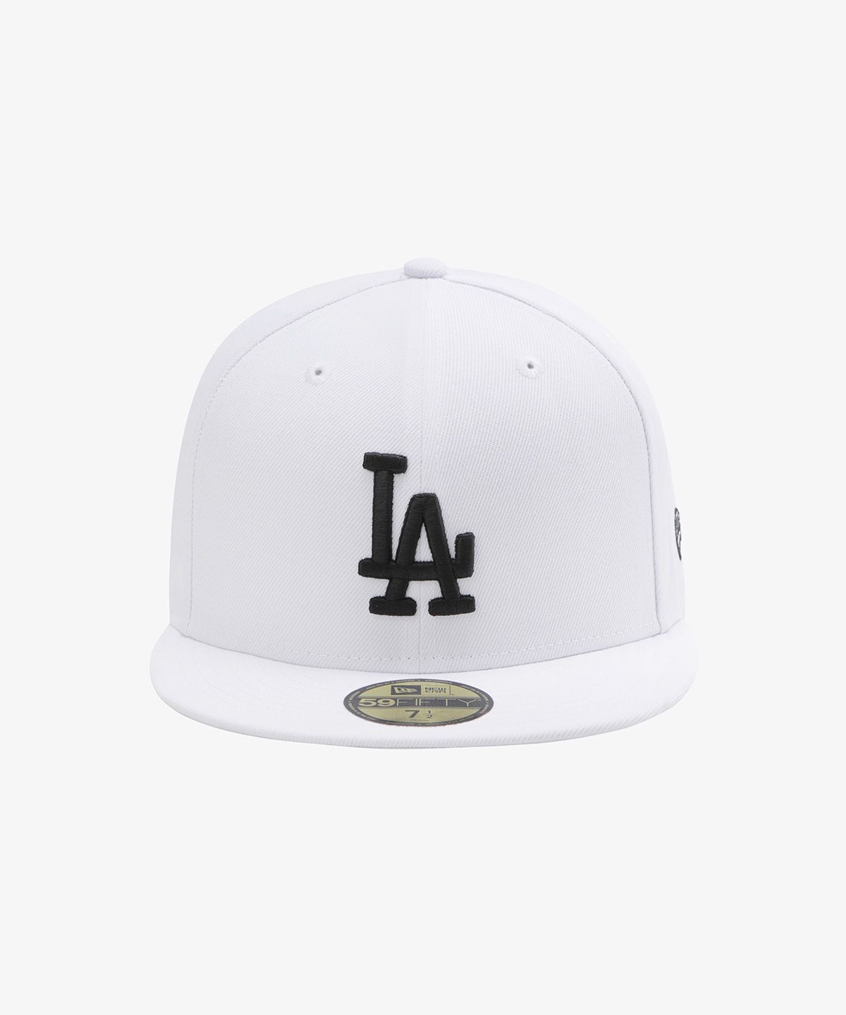 뉴에라(NEW ERA) MLB LA 다저스 베이직 피티드캡 옵틱 화이트 15131700