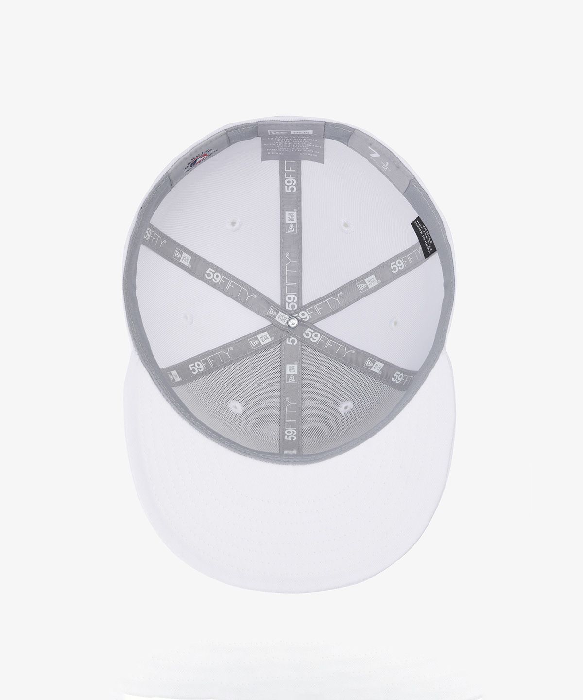 뉴에라(NEW ERA) MLB LA 다저스 베이직 피티드캡 옵틱 화이트 15131700