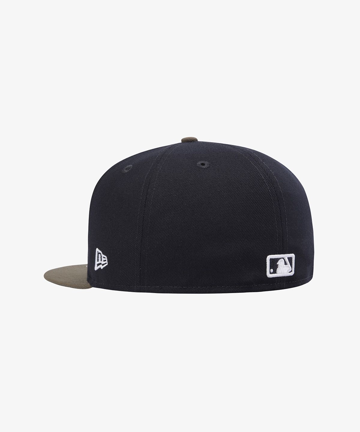 뉴에라(NEW ERA) MLB LA 다저스 베이직 피티드캡 네이비/모스 15131701