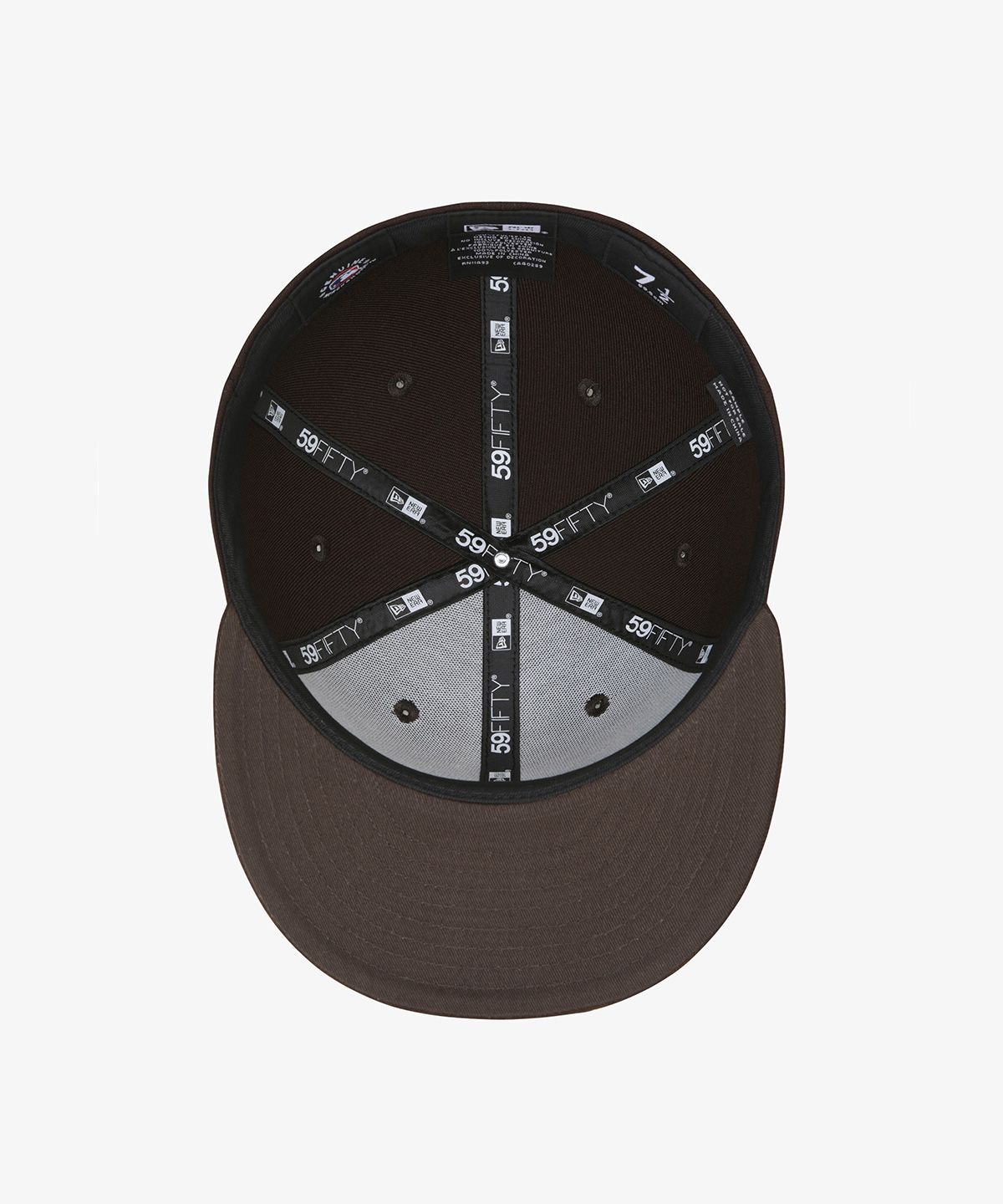 뉴에라(NEW ERA) MLB LA 다저스 베이직 피티드캡 번트 우드 15131704