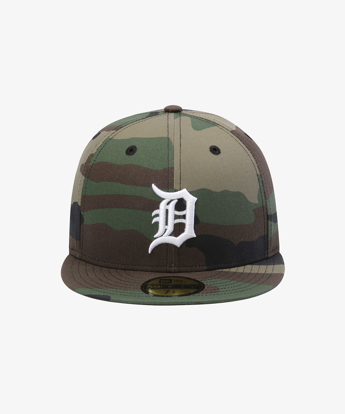 뉴에라(NEW ERA) MLB 디트로이트 타이거즈 베이직 피티드캡 우드랜드 카모 15131705