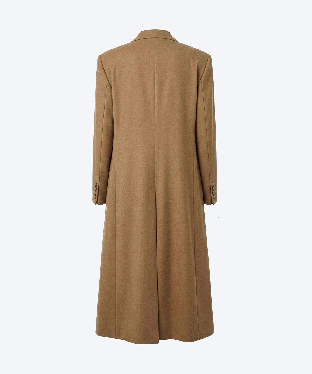 언티지(UNTAGE) 울 더블 브레스티드 롱 코트[Camel(UNISEX)]_UTH-FC06