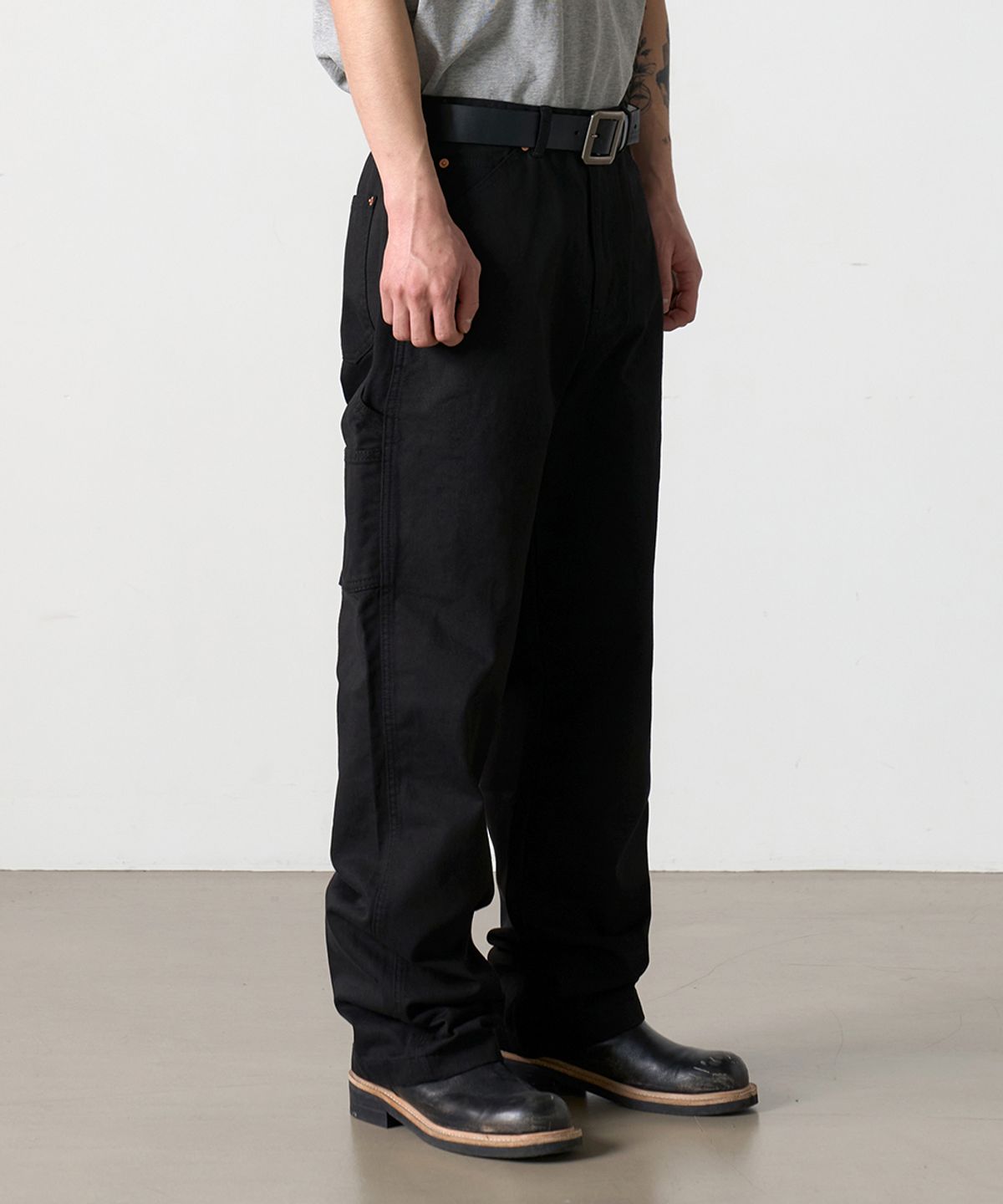 덴메이드(DENMADE) DEN0622 Work Uniform Carpenter Pants (Black)