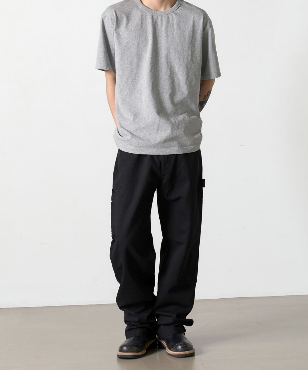 덴메이드(DENMADE) DEN0622 Work Uniform Carpenter Pants (Black)