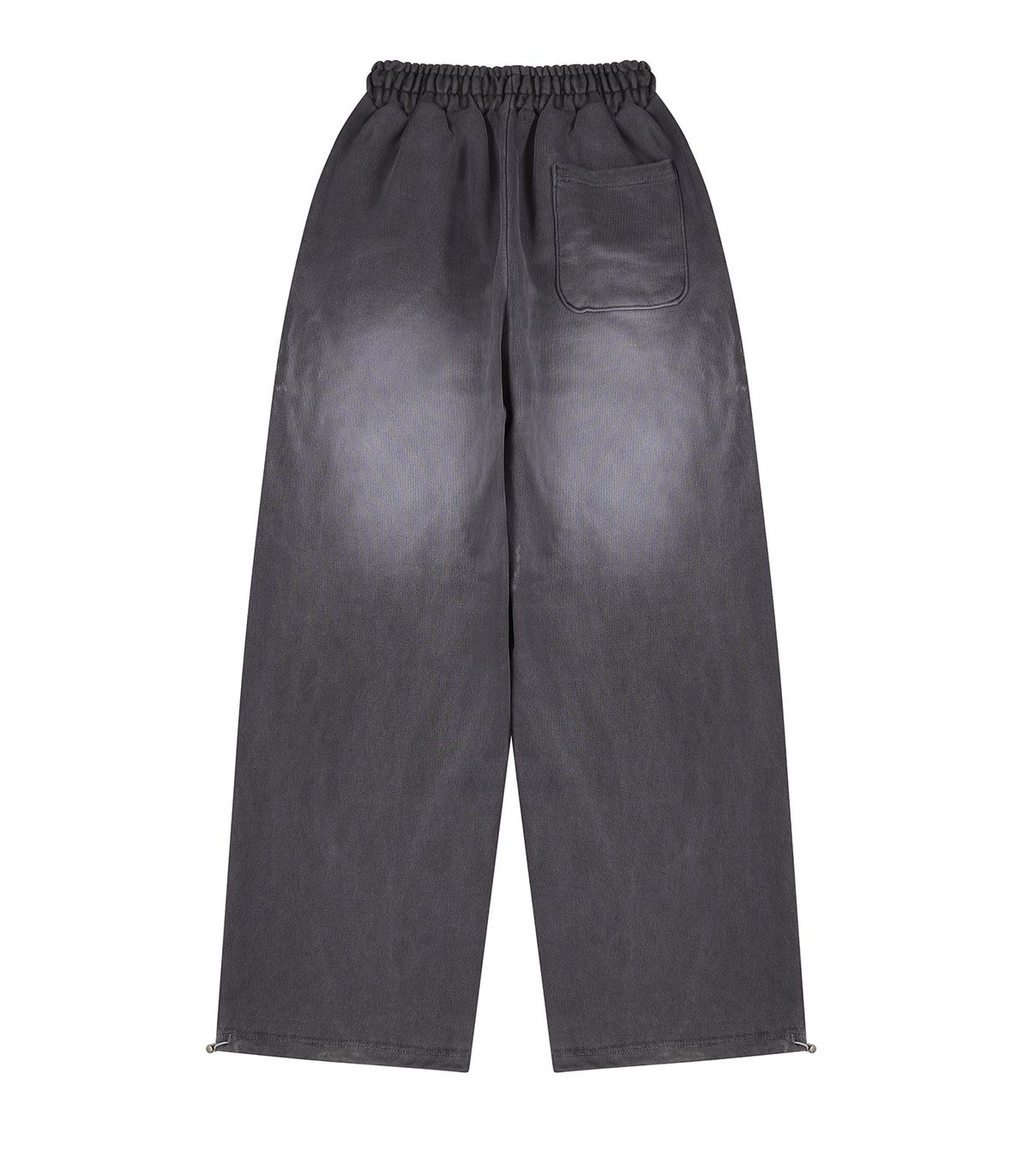 블루잉(BLUEING) BLUEING PIGMENT GLOW WIDE SWEATPANTS[CHARCOAL]