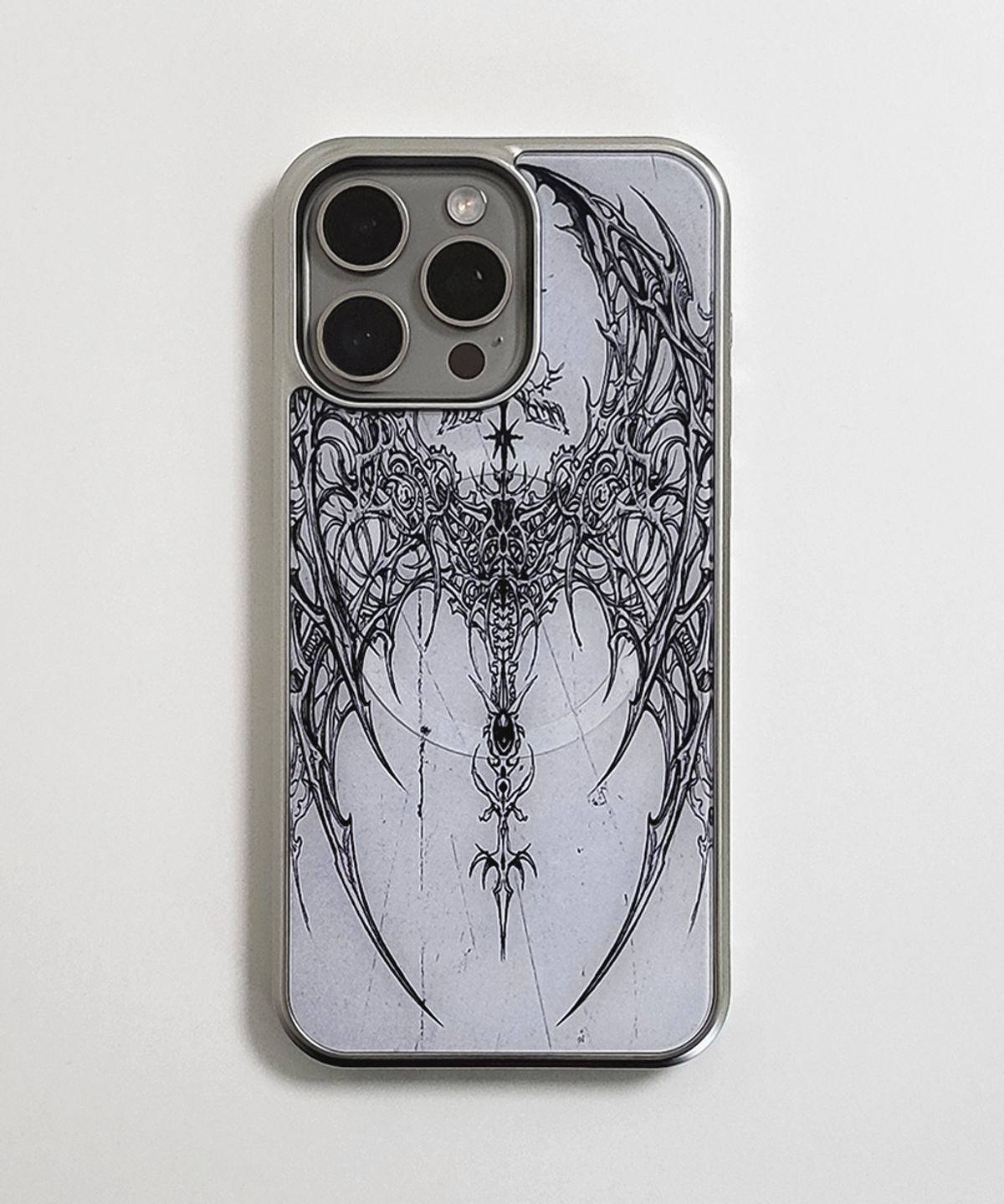 메모리즈바운더리(MEMORIESBOUNDARY) AETERNA Seraph Sigil Phone Case (SV_Epoxy/MagSafe Glass)