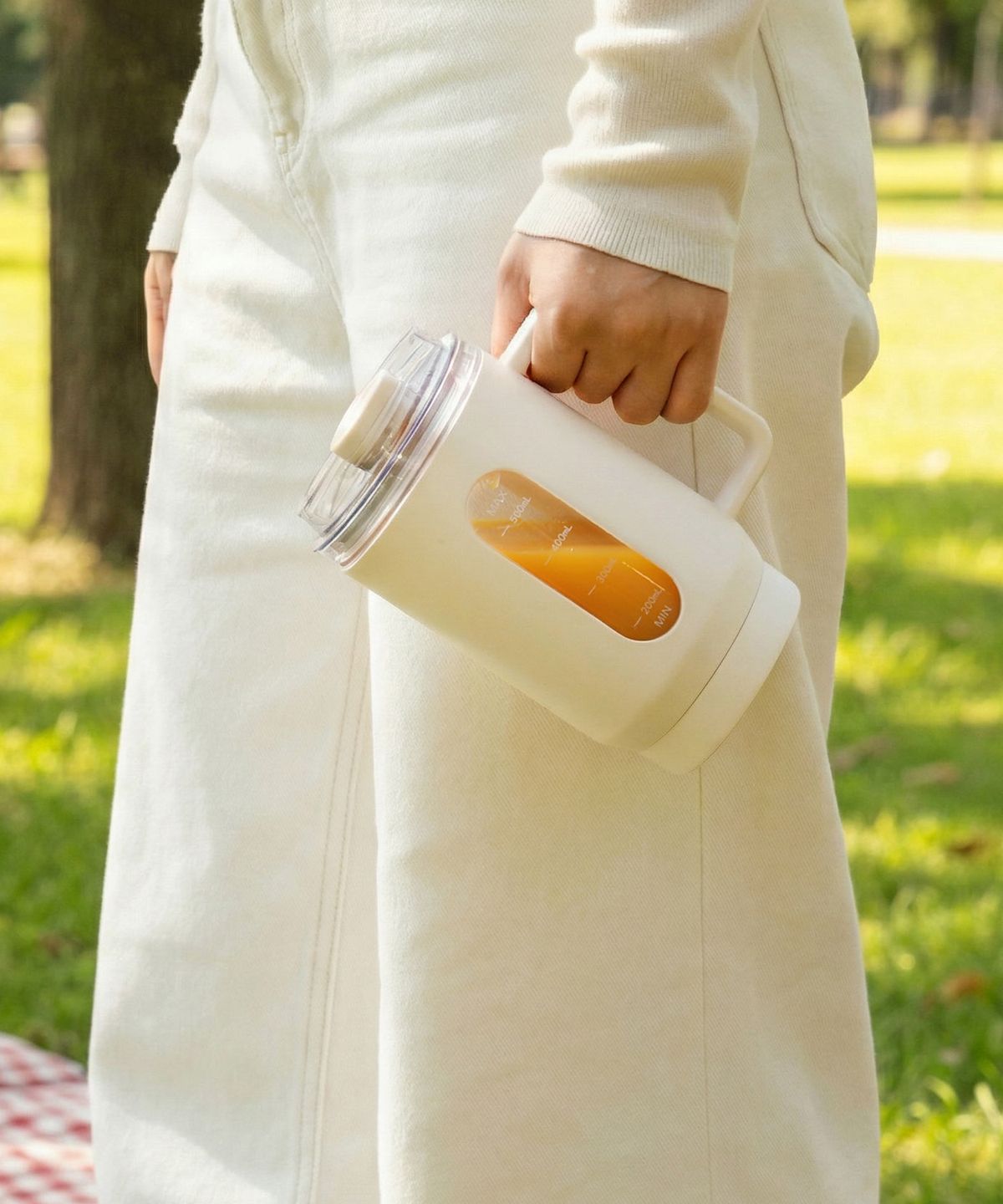 보아르(VOAR) 이지업 텀블렌더 500ml 대용량 휴대용 믹서기 텀블러