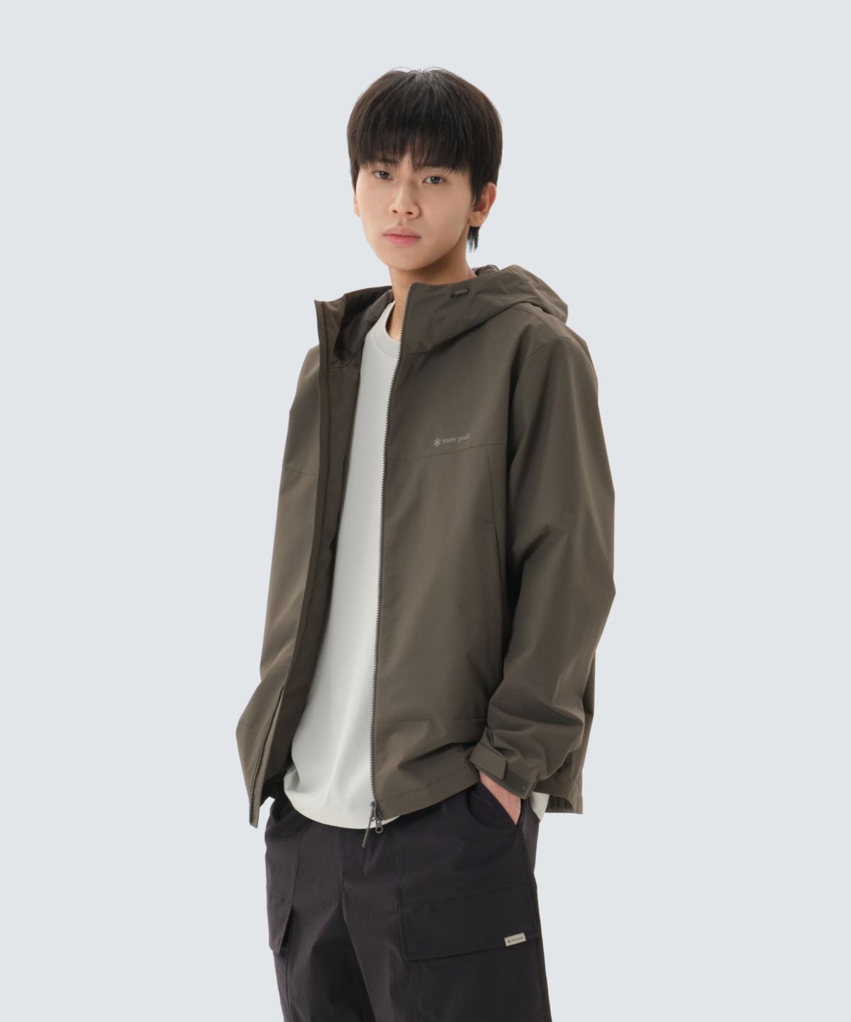 스노우피크 어패럴(SNOWPEAK APPAREL) 2L 티타닉 바람막이 (S26SUTWB38) Dark Khaki