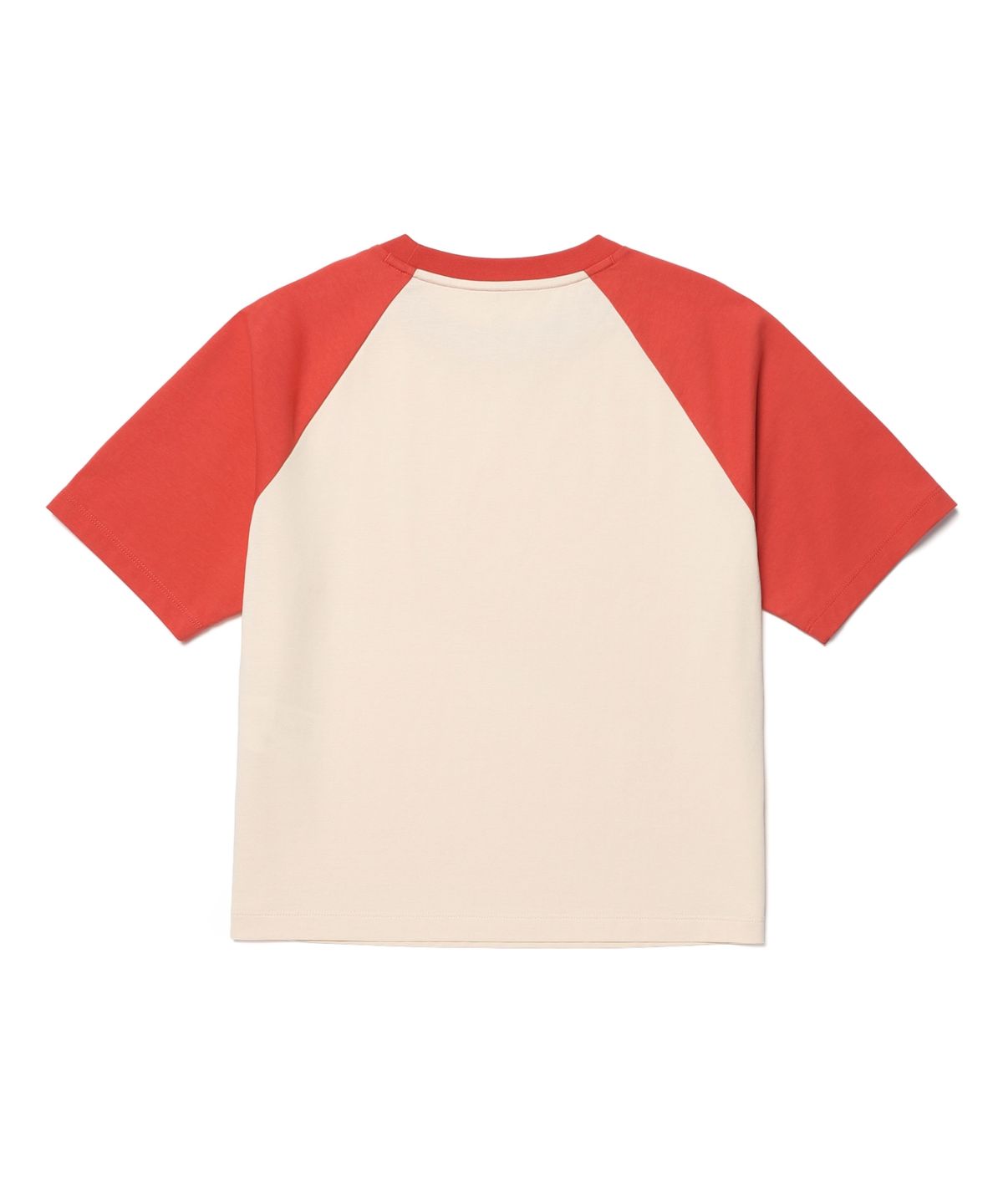 스노우피크 어패럴(SNOWPEAK APPAREL) 에어로쿨 여성 배색 반팔 티셔츠 (S26MWFTS29) Red