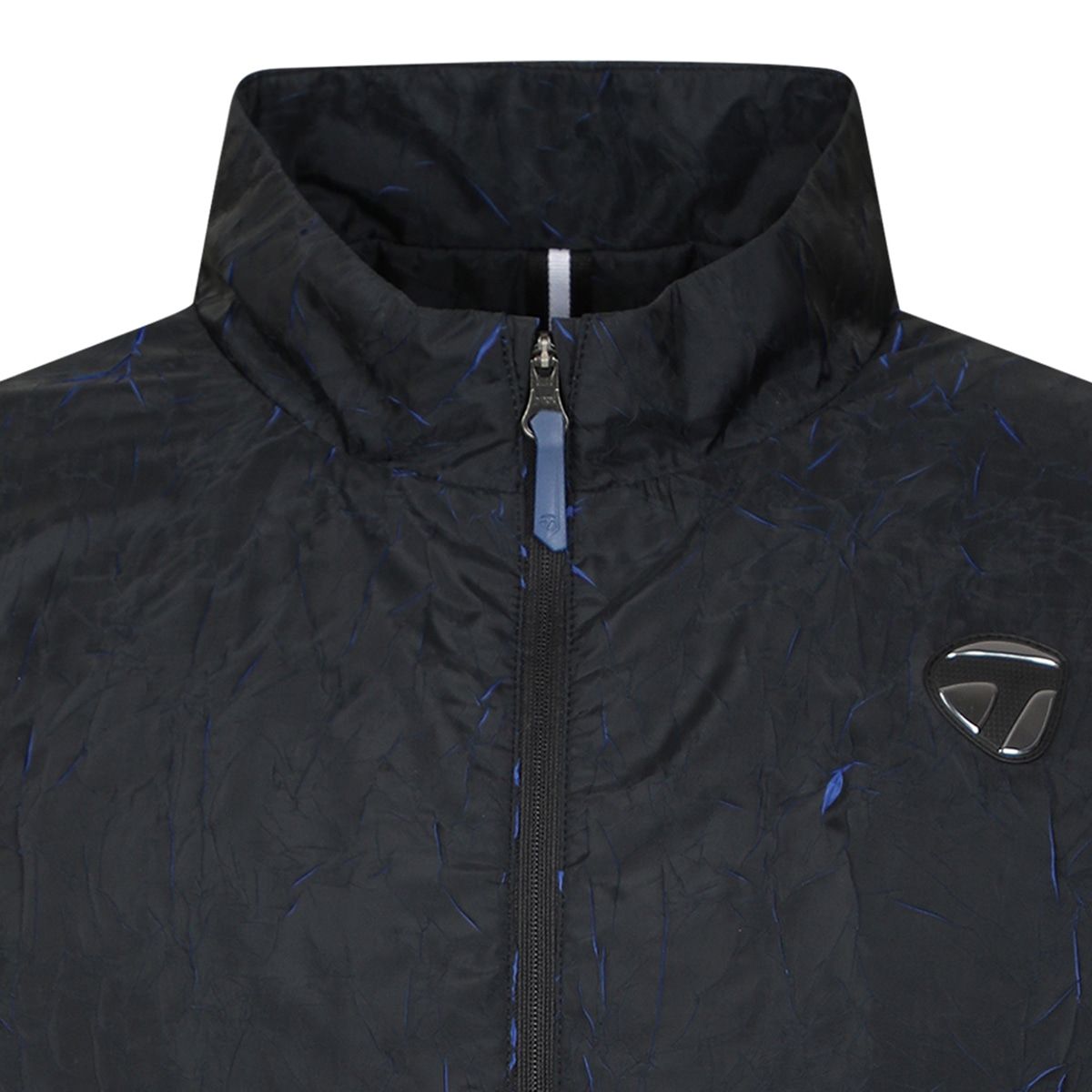 테일러메이드 어패럴(TAYLORMADE APPAREL) 26SS 남성 크리즈 배색 반팔 아노락 점퍼 TJ6-21HG02-199