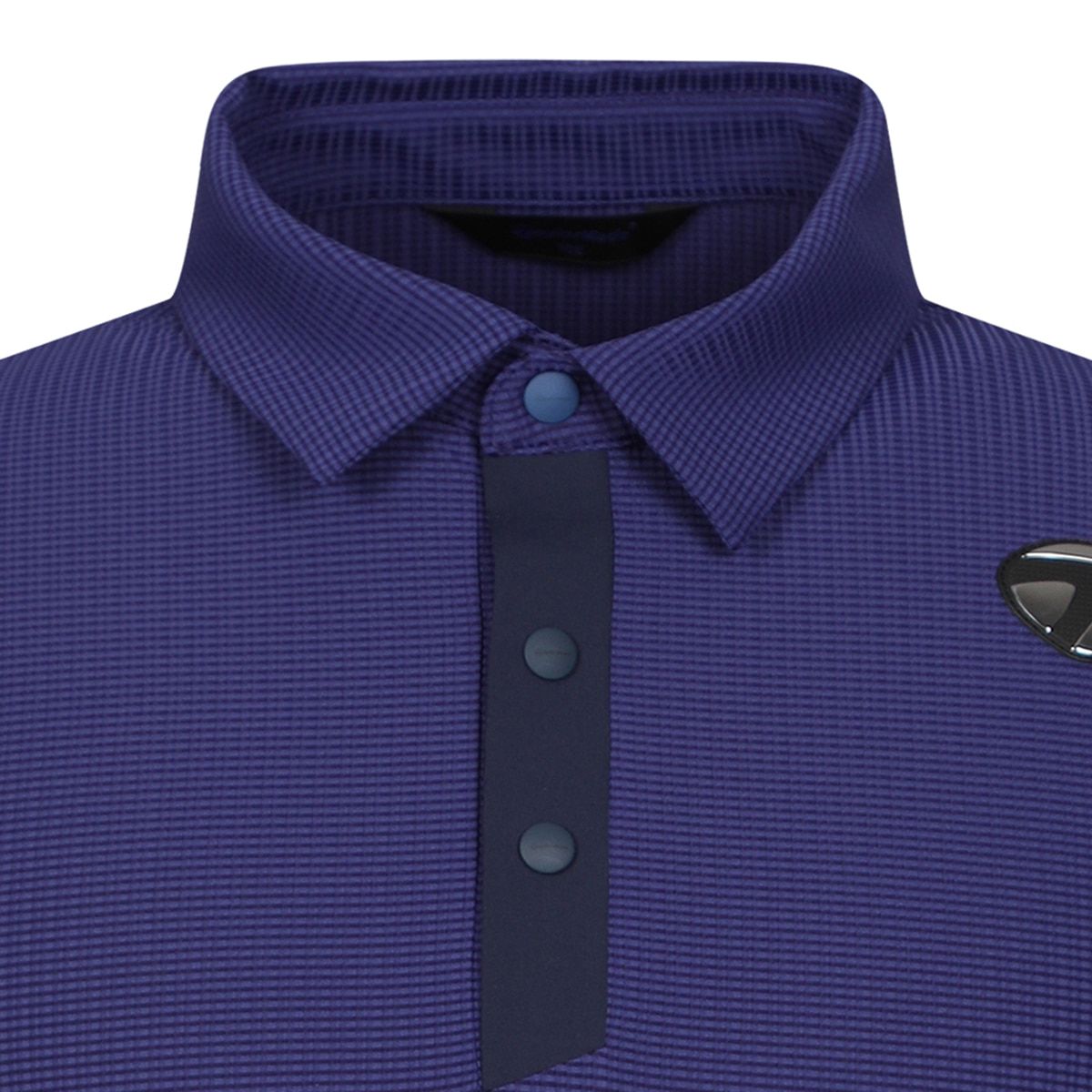 테일러메이드 어패럴(TAYLORMADE APPAREL) 26SS 남성 사각 조직 카라 반팔 티셔츠 T8031T62143-930