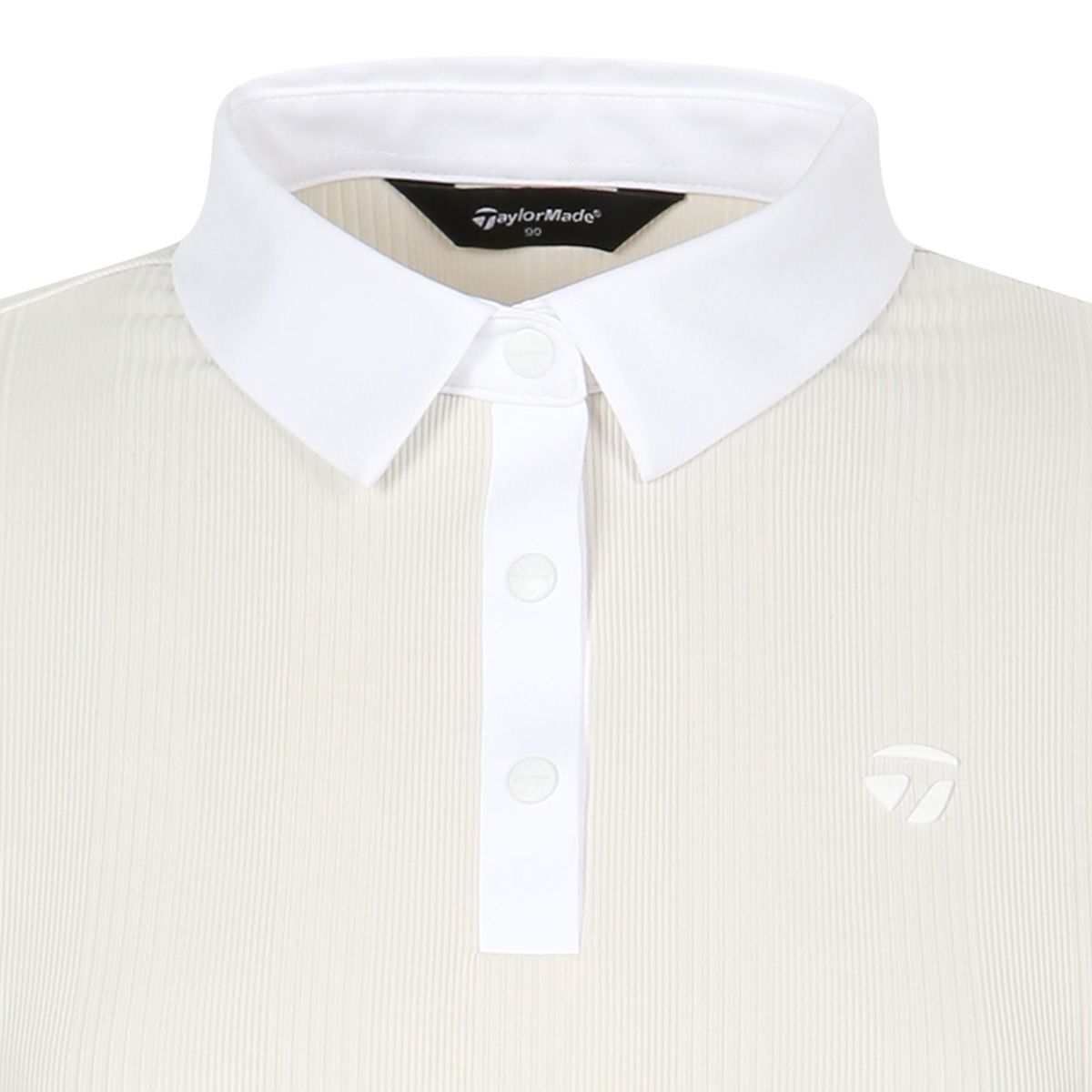 테일러메이드 어패럴(TAYLORMADE APPAREL) 26SS 여성 변형 골지 카라 반팔 티셔츠 TT6-61HG45-508