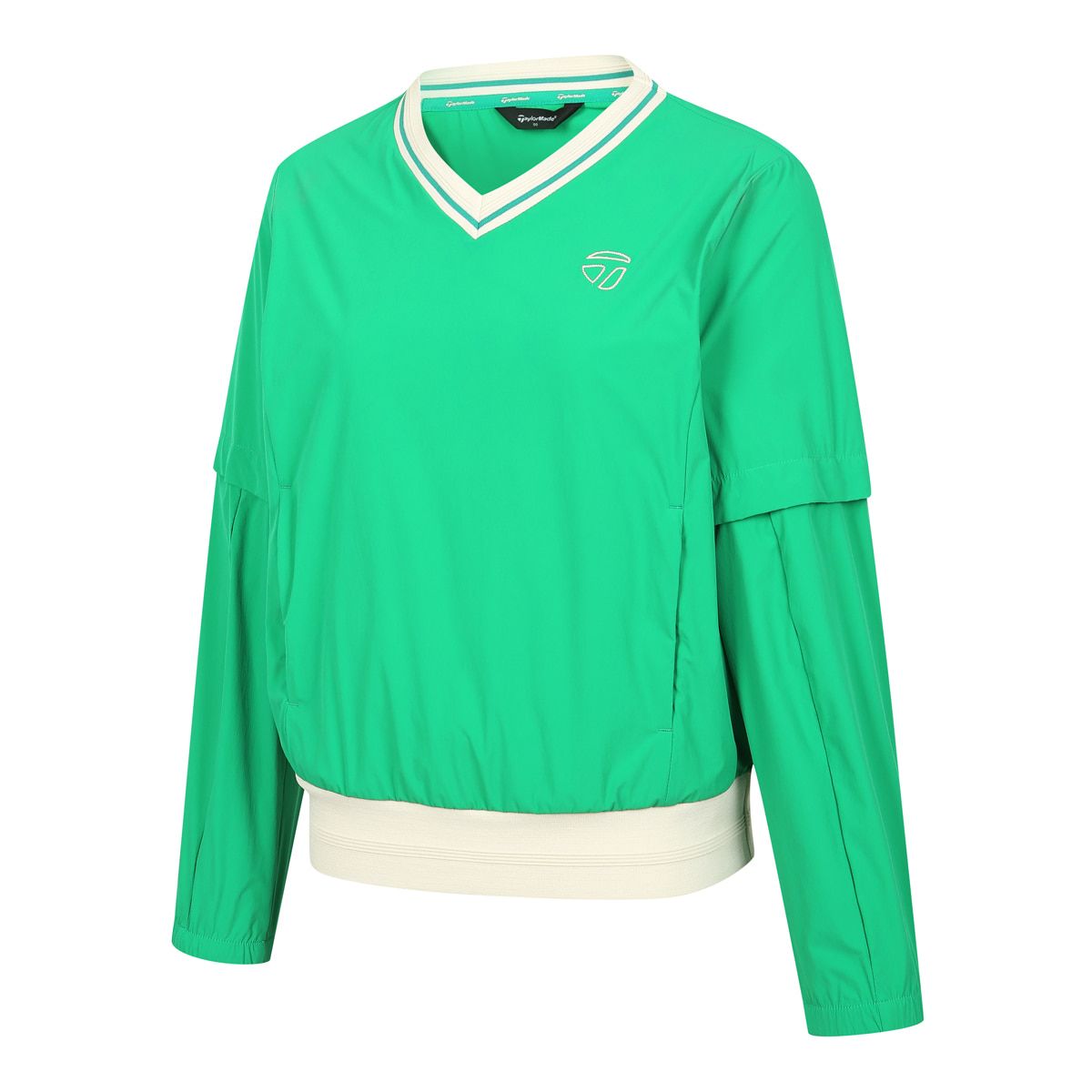 테일러메이드 어패럴(TAYLORMADE APPAREL) 26SS 여성 소매 탈부착 V넥 아노락 점퍼 T8031J65203-804