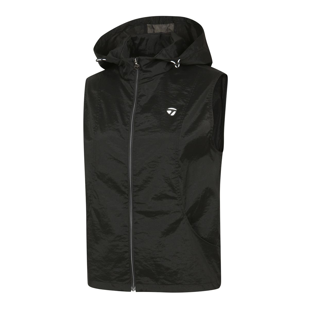 테일러메이드 어패럴(TAYLORMADE APPAREL) 26SS 여성 후드 집업 베스트 T8031V66102-199