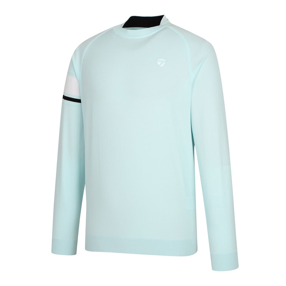 테일러메이드 어패럴(TAYLORMADE APPAREL) 26SS 남성 소매 배색 니트 TS6-12HG23-830