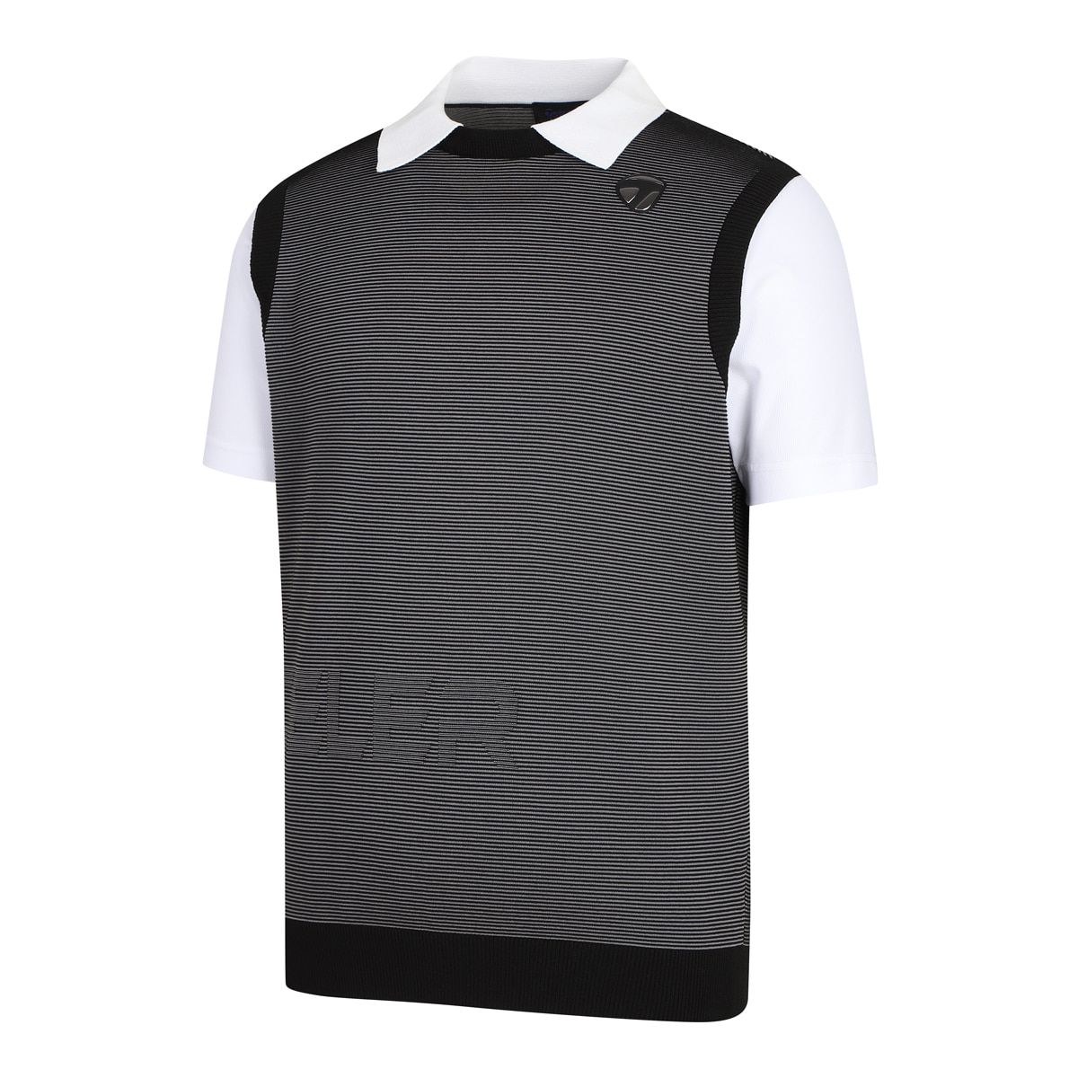 테일러메이드 어패럴(TAYLORMADE APPAREL) 26SS 남성 레이어드룩 카라 반팔 니트 TS6-21HG22-199