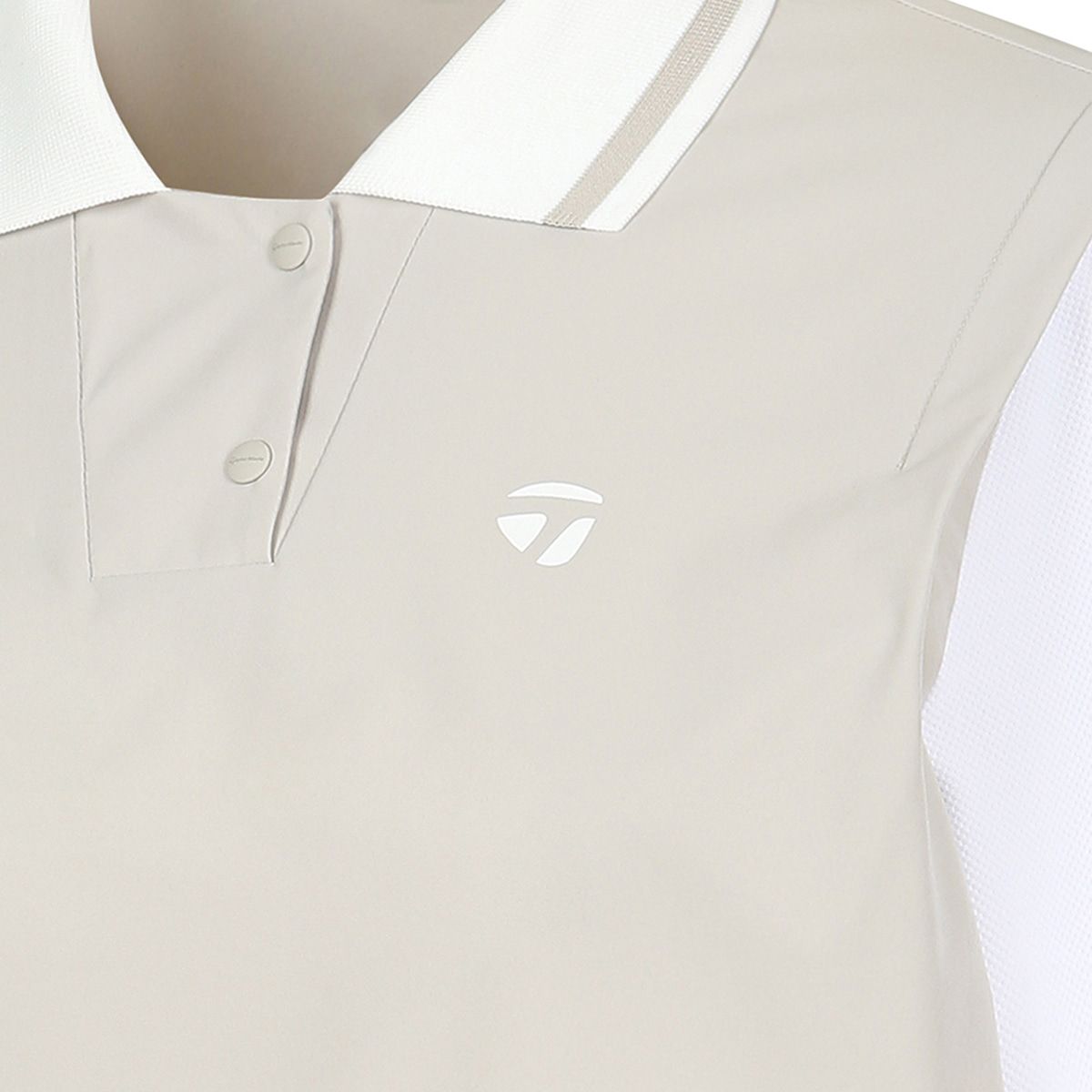 테일러메이드 어패럴(TAYLORMADE APPAREL) 26SS 여성 우븐 하이브리드 카라 티셔츠 TT6-52HG41-509