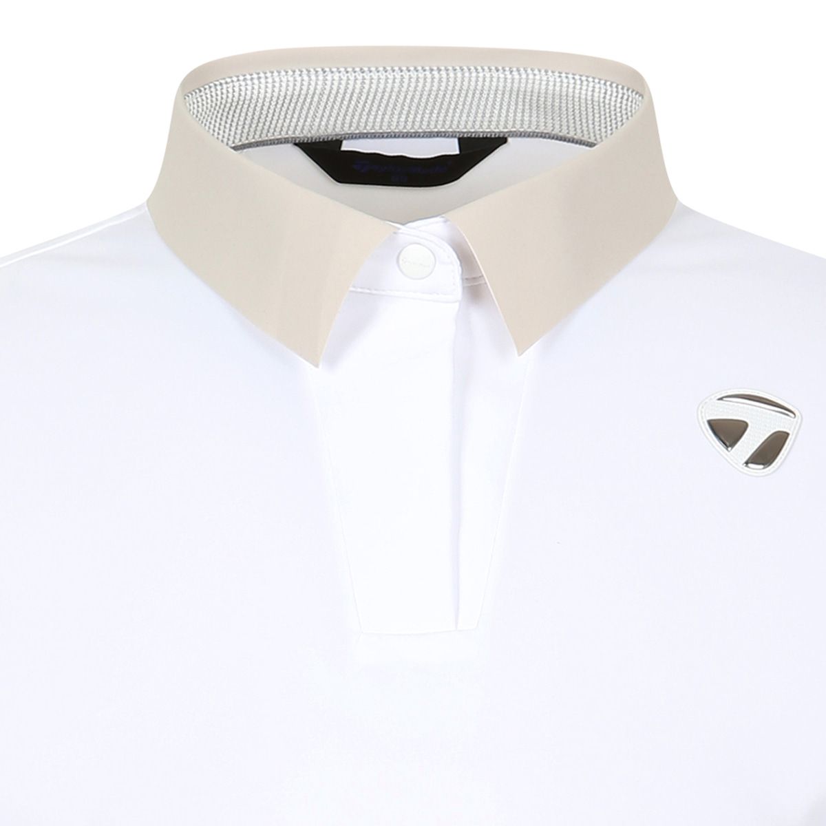테일러메이드 어패럴(TAYLORMADE APPAREL) 26SS 여성 컬러블럭 카라 반팔 티셔츠 TT6-61HG41-100