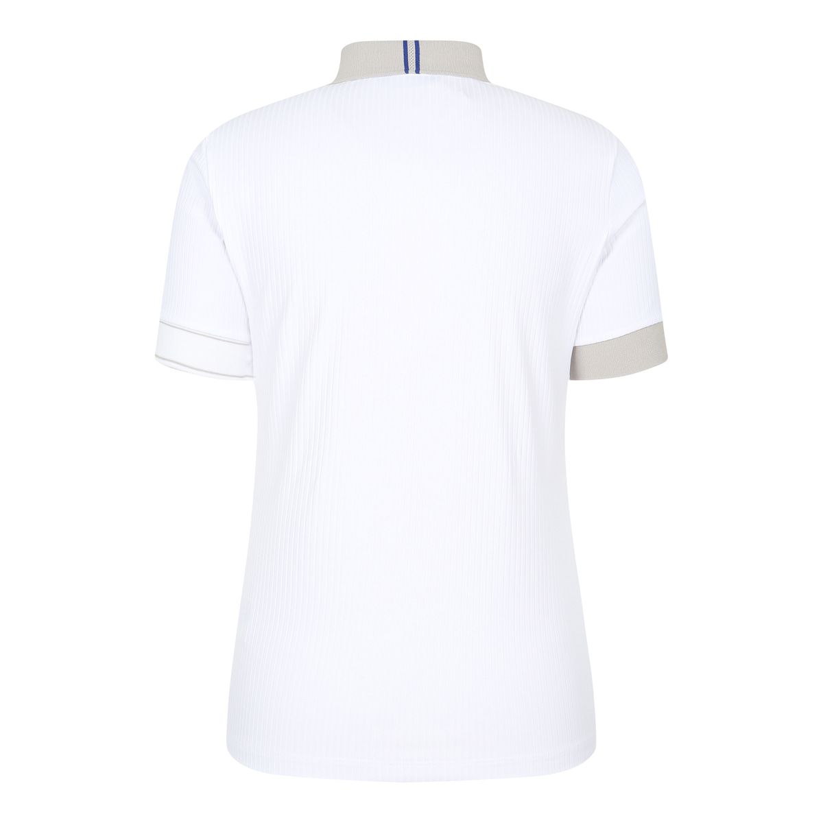 테일러메이드 어패럴(TAYLORMADE APPAREL) 26SS 여성 배색 골지 카라 반팔 티셔츠 TT6-61HG43-100