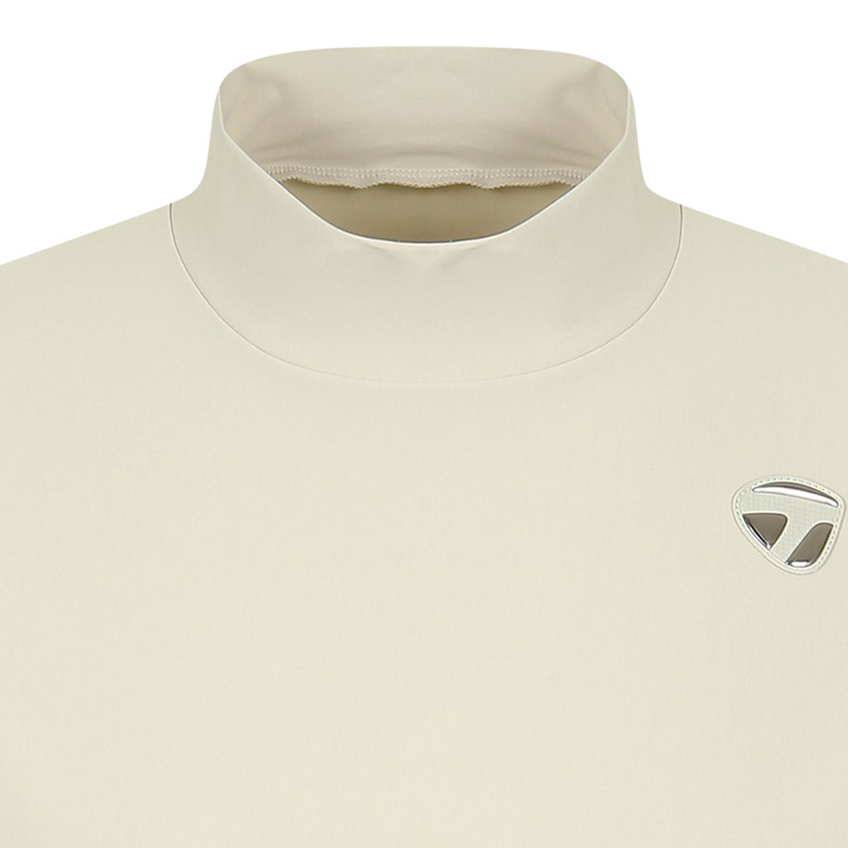 테일러메이드 어패럴(TAYLORMADE APPAREL) 26SS 여성 라인 배색 하이넥 반팔 티셔츠 TT6-61HG44-509