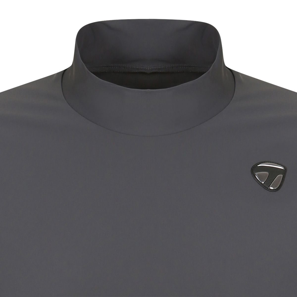 테일러메이드 어패럴(TAYLORMADE APPAREL) 26SS 여성 라인 배색 하이넥 반팔 티셔츠 TT6-61HG44-195