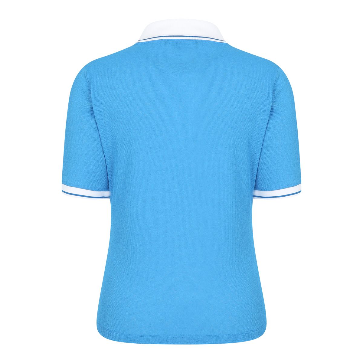 테일러메이드 어패럴(TAYLORMADE APPAREL) 26SS 여성 미니 니트 숄카라 반팔 티셔츠 TT6-61HG49-906