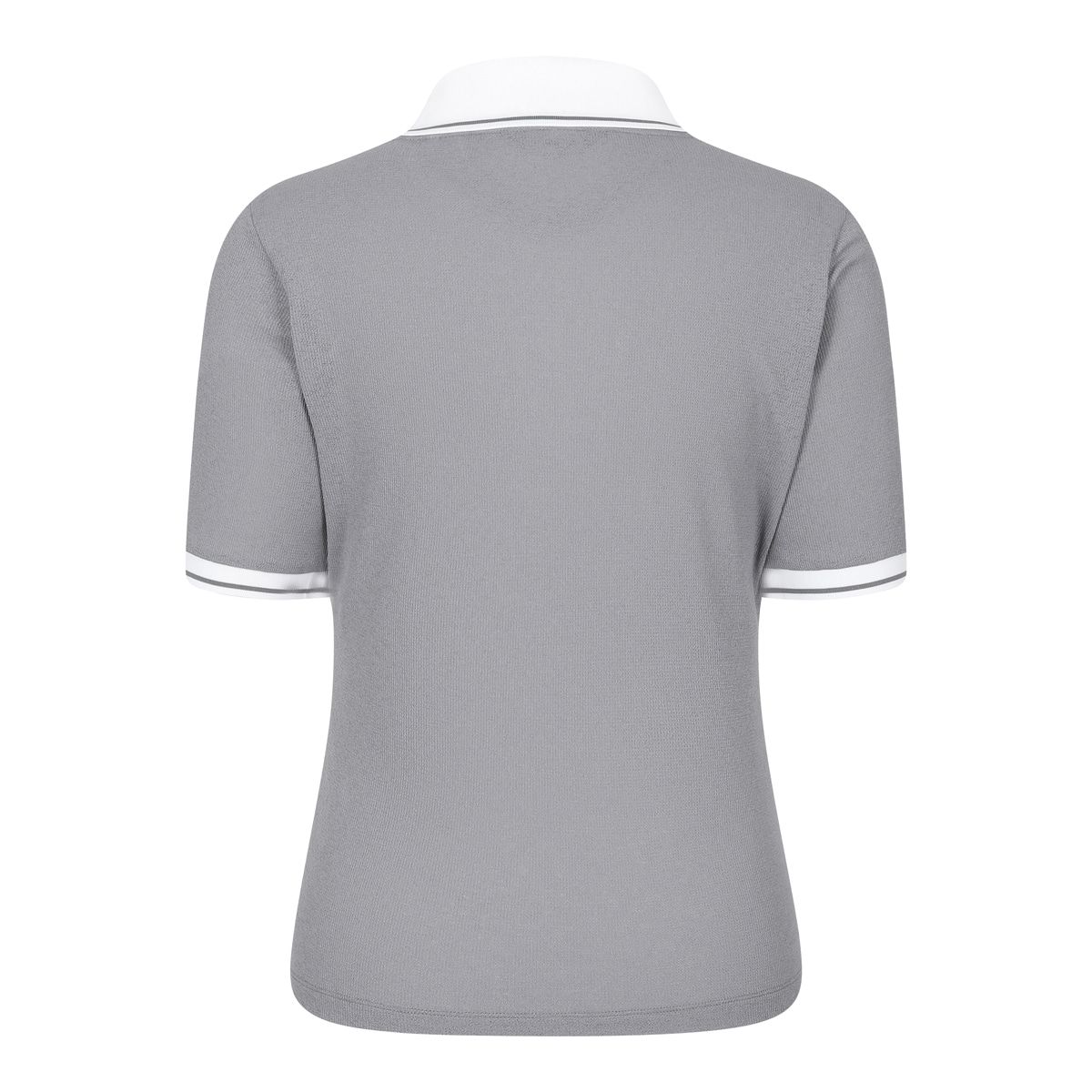 테일러메이드 어패럴(TAYLORMADE APPAREL) 26SS 여성 미니 니트 숄카라 반팔 티셔츠 TT6-61HG49-190