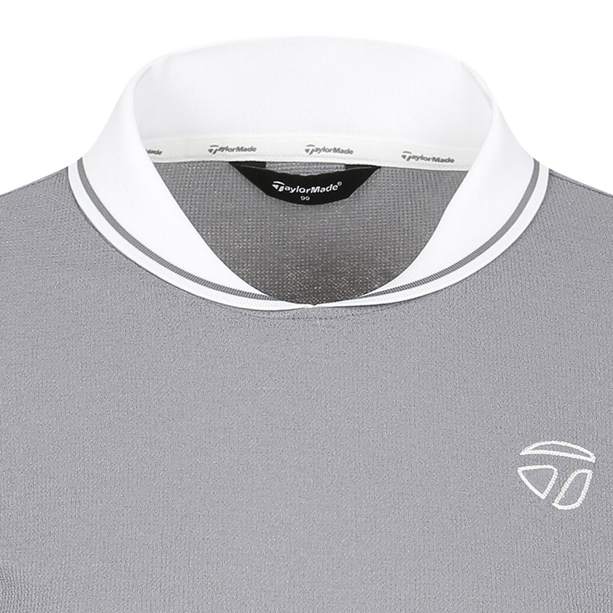 테일러메이드 어패럴(TAYLORMADE APPAREL) 26SS 여성 미니 니트 숄카라 반팔 티셔츠 TT6-61HG49-190