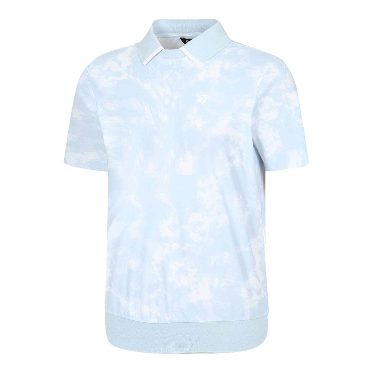 테일러메이드 어패럴(TAYLORMADE APPAREL) 26SS 여성 패턴 요꼬 카라 반팔 티셔츠 TT6-62HG49-940