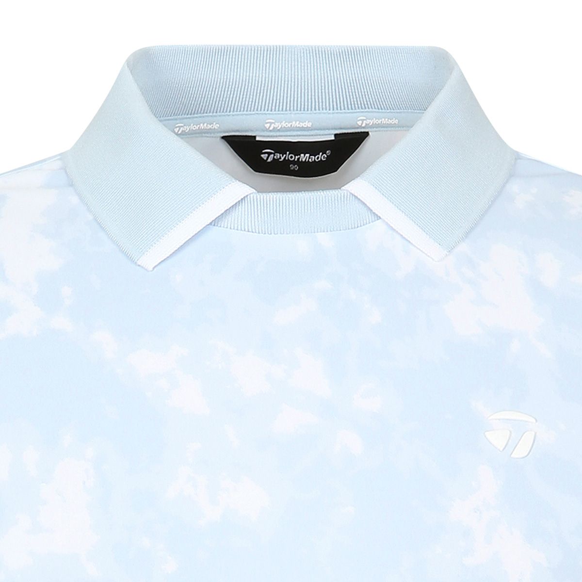 테일러메이드 어패럴(TAYLORMADE APPAREL) 26SS 여성 패턴 요꼬 카라 반팔 티셔츠 TT6-62HG49-940