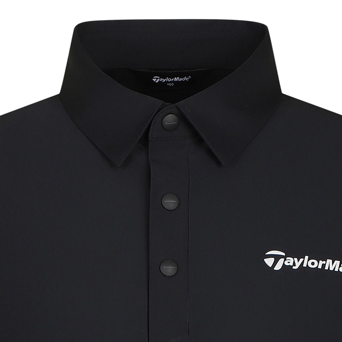 테일러메이드 어패럴(TAYLORMADE APPAREL) 26SS 남성 비대칭 배색 카라 반팔 티셔츠 TT6-21HG47-199