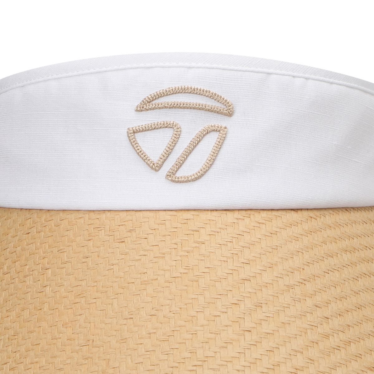 테일러메이드 어패럴(TAYLORMADE APPAREL) 26SS 여성 라피아 리본 와이드챙 바이저 TH6-66HG24-100