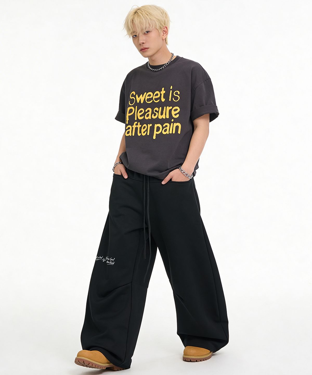 아티스트웨어(ARTISTWEAR) [ATW] 프라임 라인 와이드팬츠 - 2COLOR