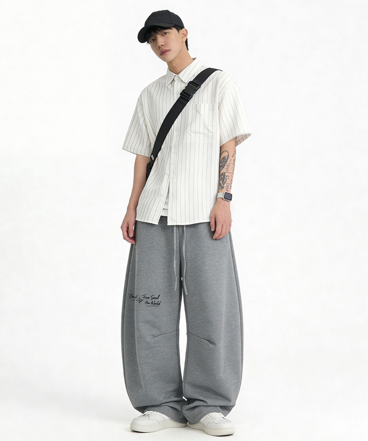 아티스트웨어(ARTISTWEAR) [ATW] 프라임 라인 와이드팬츠 - 2COLOR