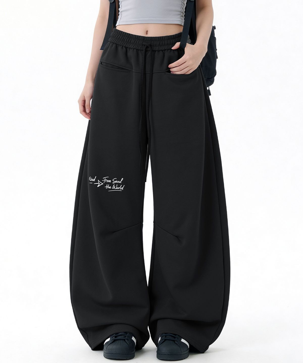 아티스트웨어(ARTISTWEAR) [ATW] 프라임 라인 와이드팬츠 - 2COLOR