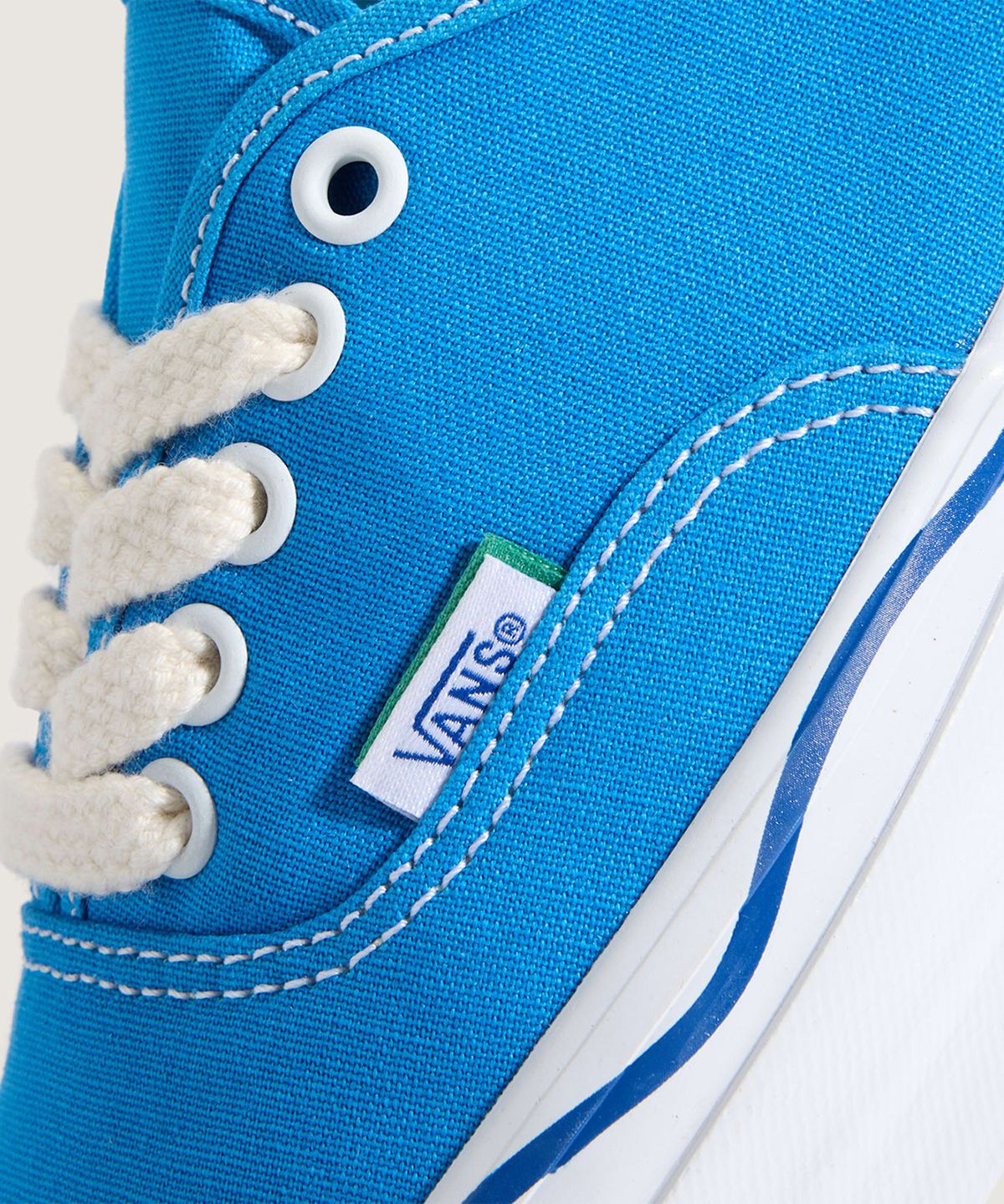 반스(VANS) 프리미엄 어센틱 44 - (서울) 브라이트 아주르:화이트 / VN000EAAHA21