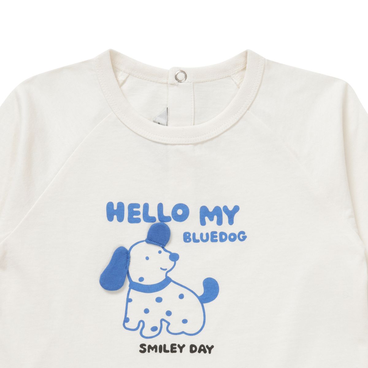 블루독 베이비(BLUEDOGBABY) 헬로우 도기 7부 티셔츠 B (46314-331-02)