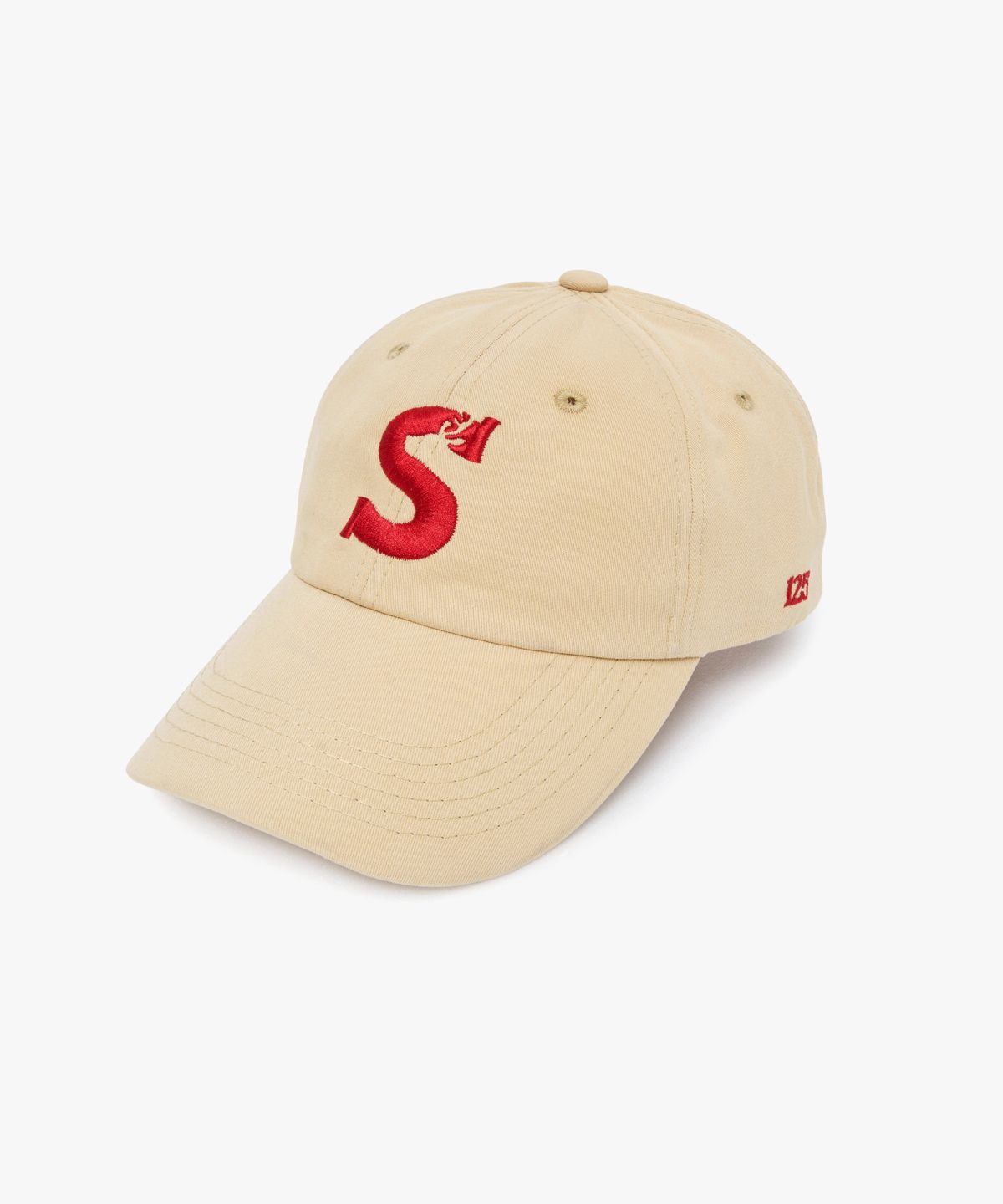 디어틴트산타(DEAR TINT SANTA) Rudolph S Logo Cap_beige