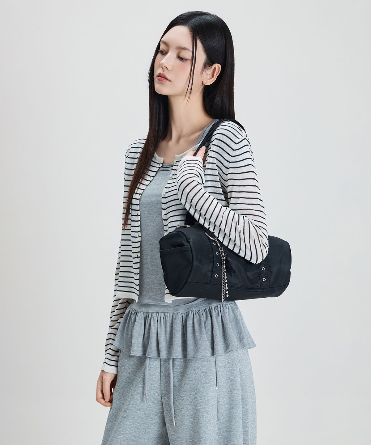 미쏘(MIXXO) [에센셜] 썸머 시스루 가디건_MIWCKG520T