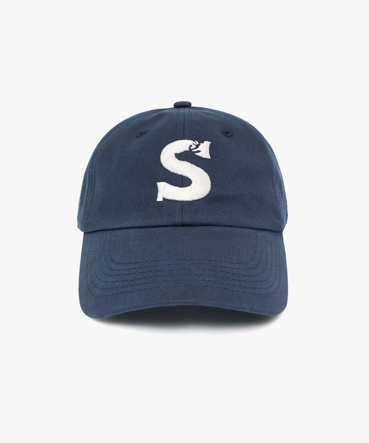 디어틴트산타(DEAR TINT SANTA) Rudolph S Logo Cap_navy