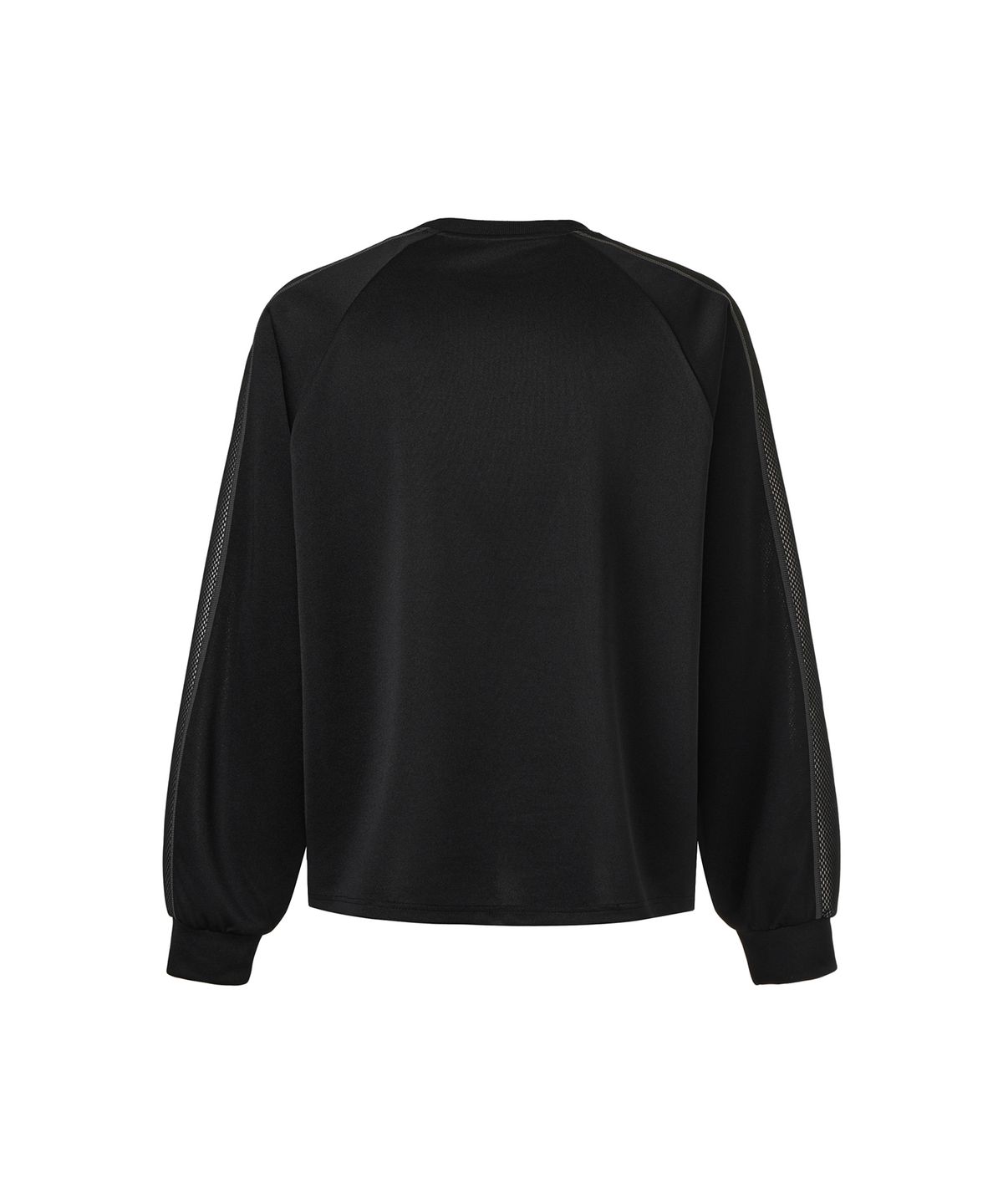 미학(MIHAK) 아이비리그 메쉬 저지 롱 슬리브 (BLACK)