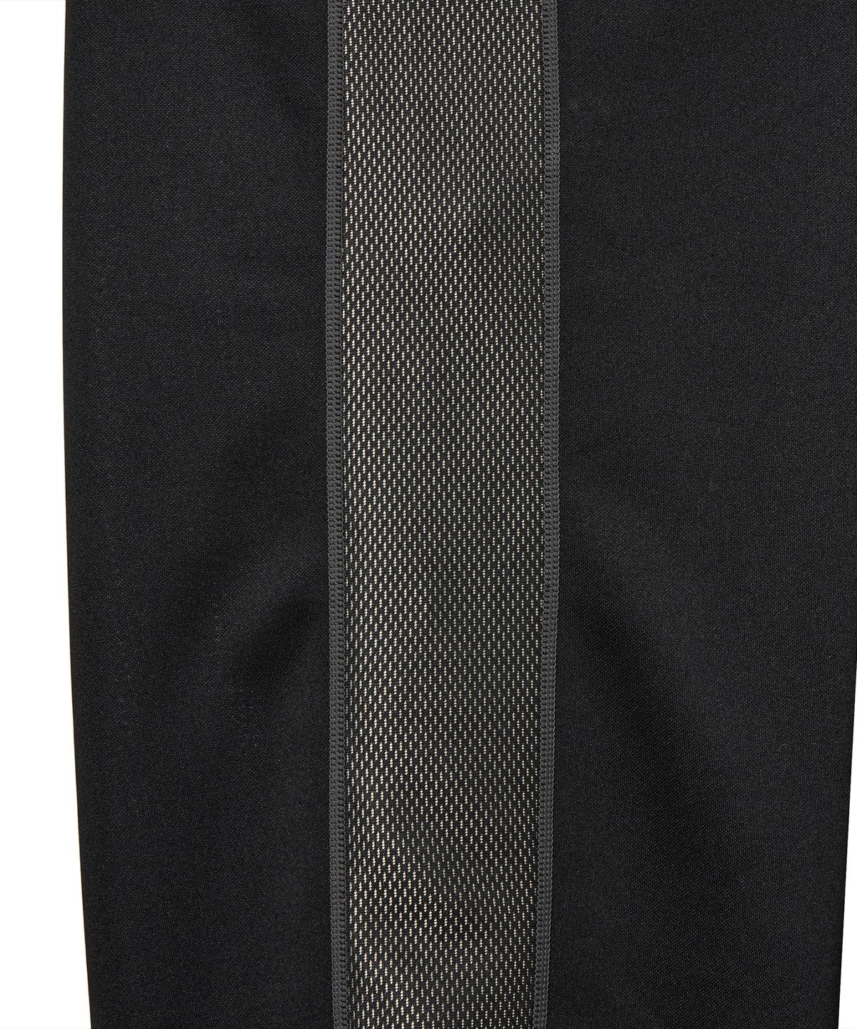미학(MIHAK) 스폰서 로고 메쉬 저지 와이드 팬츠 (BLACK)