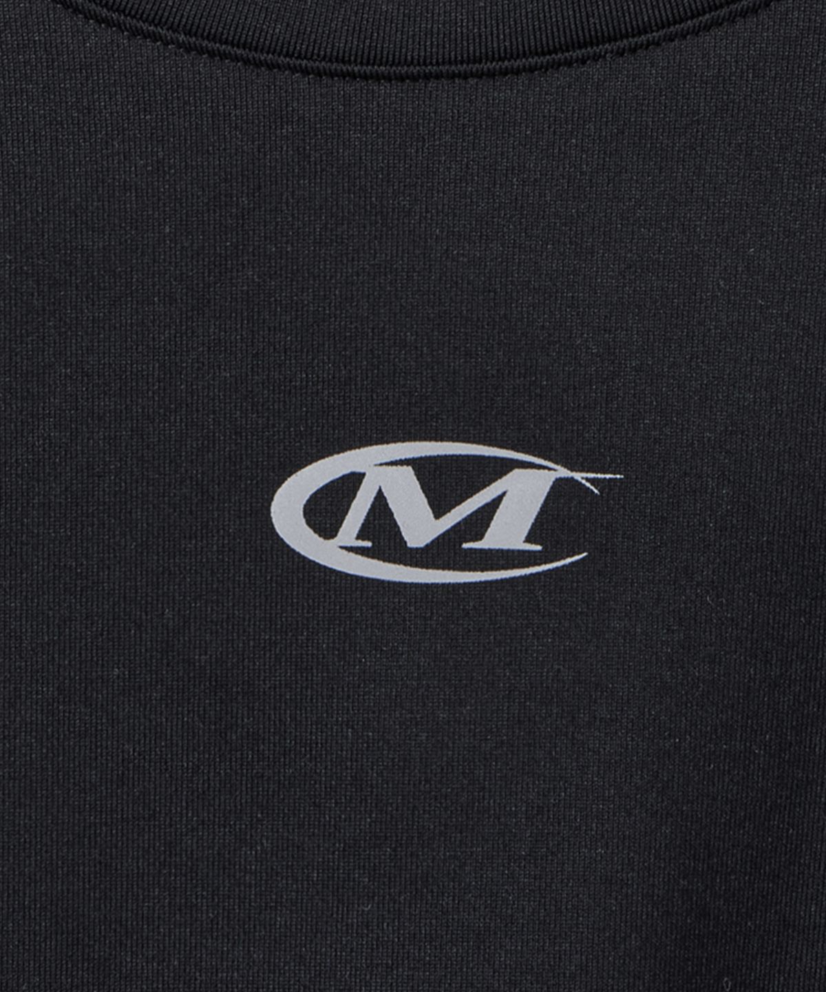 미학(MIHAK) 심볼 로고 액티브 숏 슬리브 (BLACK)