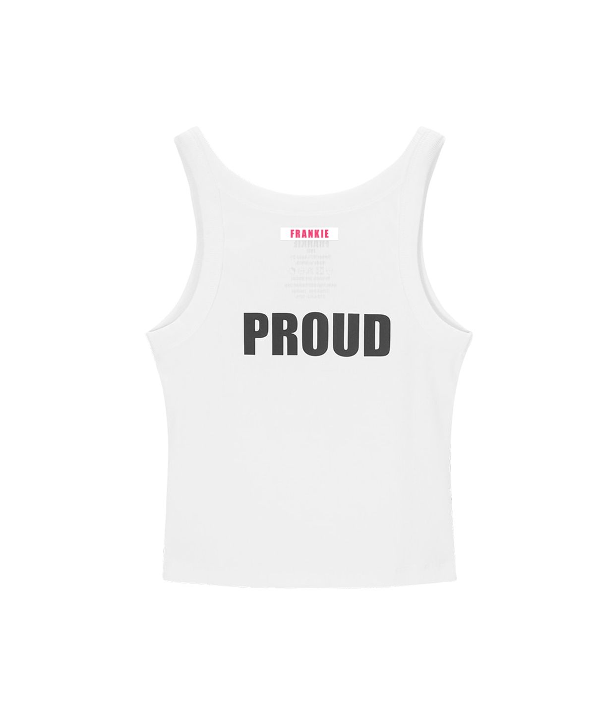 하이타이드 프랭키(HIGHTIDEFRANKIE) Play Dirty Tank Top White