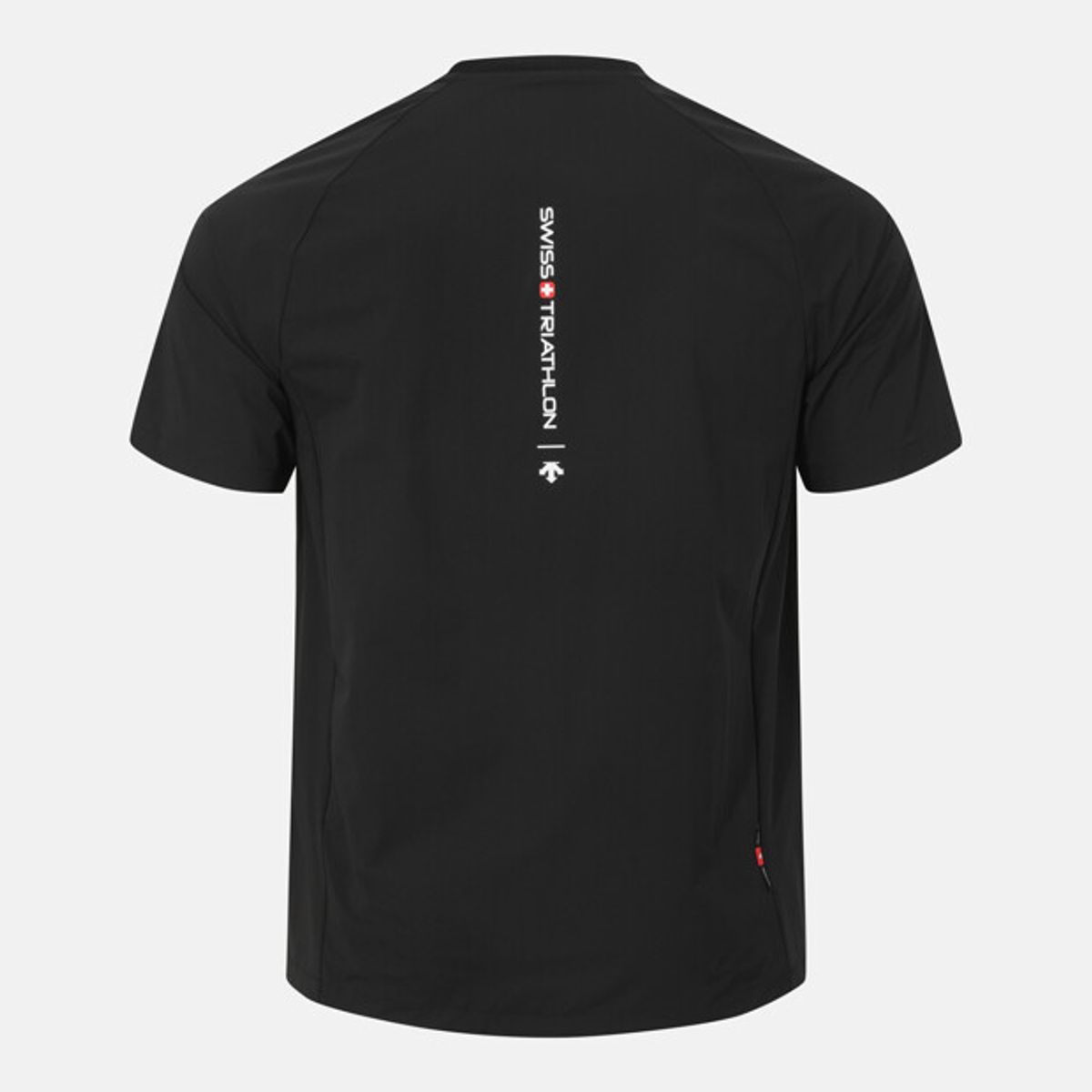 데상트(DESCENTE) 스위스 트라이애슬론 쿨링 반팔 티셔츠 블랙 SR221IWH49