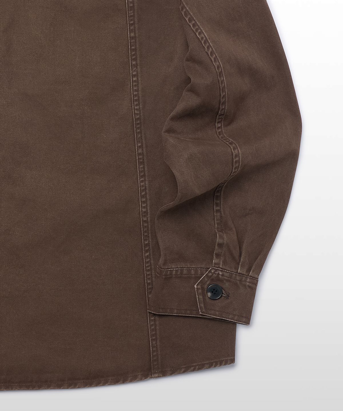 웨스트 그랜드 블러바드(WEST GRAND BOULEVARD) 쿠퍼 워시드 코튼 초어 자켓 WASHED BROWN