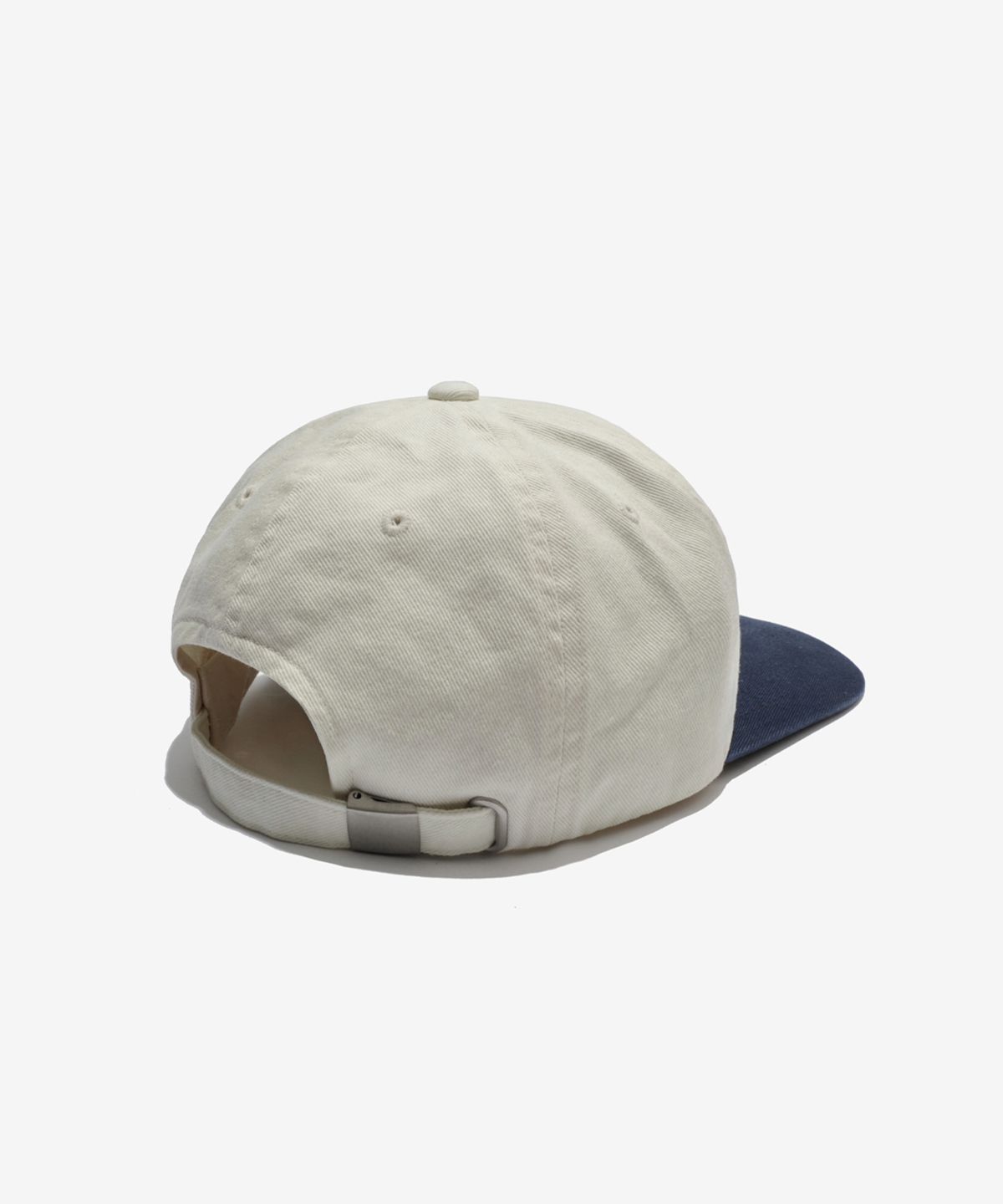 러스트앤스톤(RUSTANDSTONE) 타임 트레이스 볼캡 아이보리/네이비 _Time Trace Ball Cap Ivory/Navy
