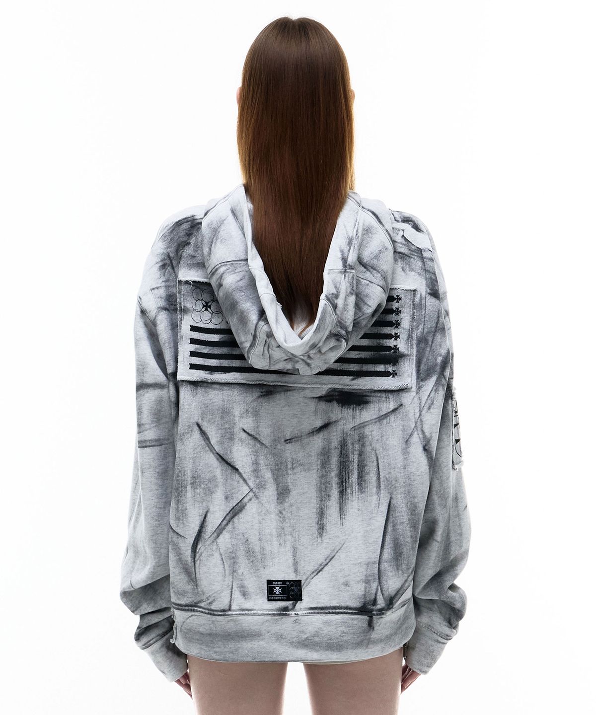 오퍼스 0012(OPUS 0012) Op. 07 UNIF HOOD ZIP-UP DIRTY WHITE