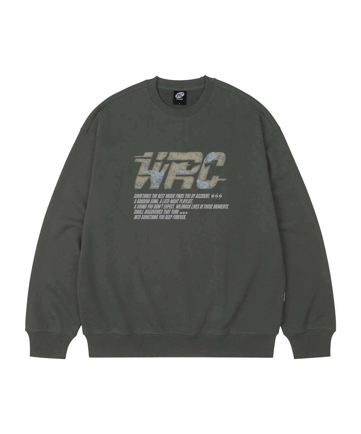 와일드락(WILDROCK) WRC SOUND DISCOVERY 오버핏 맨투맨_7 COL